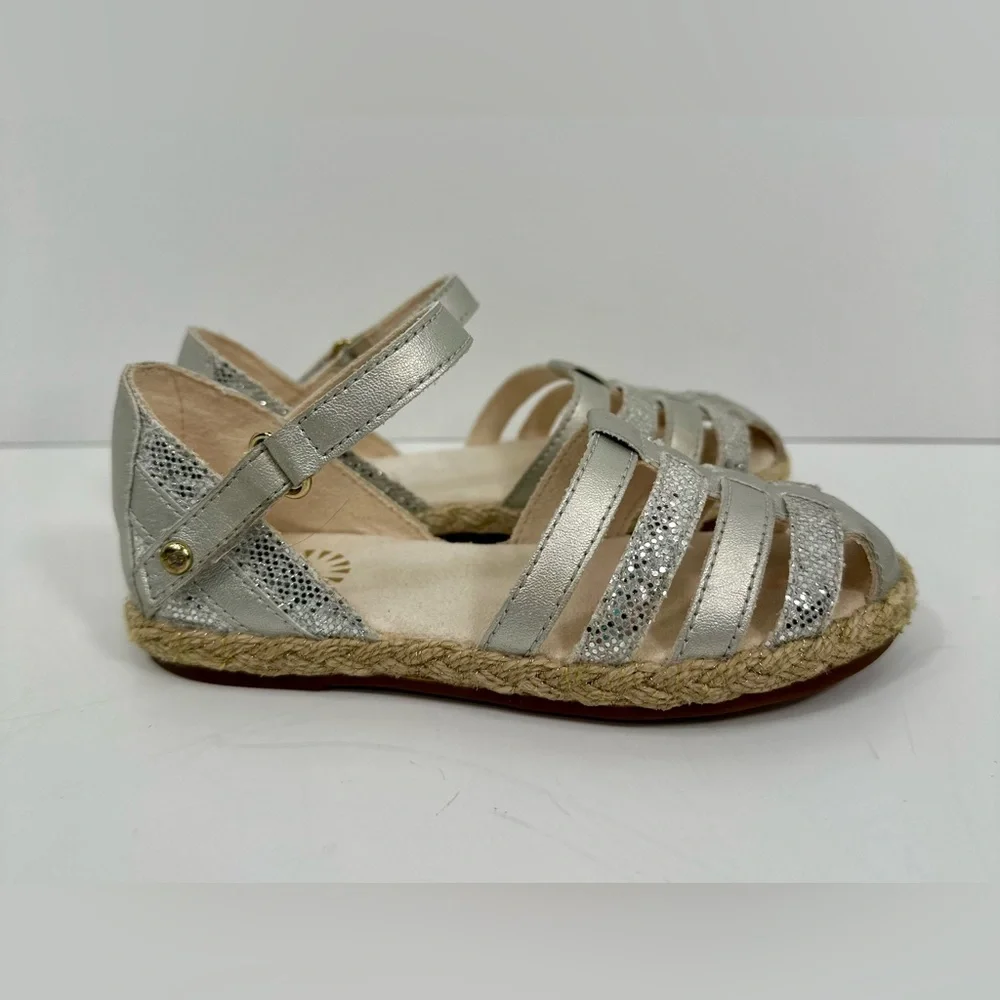 UGG Matilde Espadrille Sandal Toddler Girl Size 10